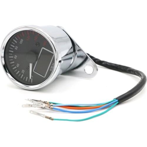 Motorcycle Retro LCD Speedometer Odometer Tachometer Multifunction Fuel Gauge Assembly For Honda Yamaha Suzuki Kawasaki Touring