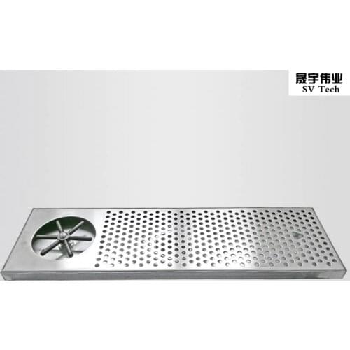 Stainless steel glass rinser drip tray/Bar Glass steaming pitcher Riner/Coffee accessory milk pitcher rinser commercial use