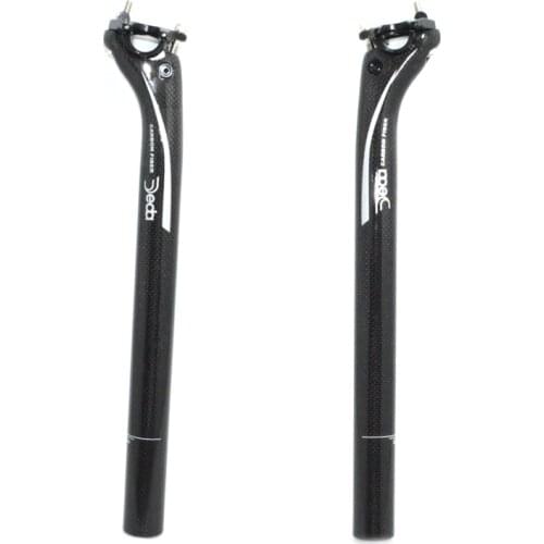 Deda Carbon Fiber Road and MTB Bicycle Seat Post Cycling Parts Seatpole Diameter 27.2 31.6mm Length 350 400 450mm