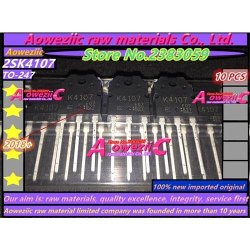 Aoweziic 2018+ 100% new imported original K4107 2SK4107 TO-247 Switching Regulator Applications 500V 15A