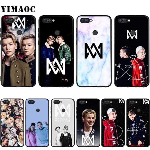 YIMAOC Marcus & Martinus Silicone Case for Huawei Honor 6a 7a 7c 7x 8 9 10 Lite Pro Y6 Prime 2018 2017