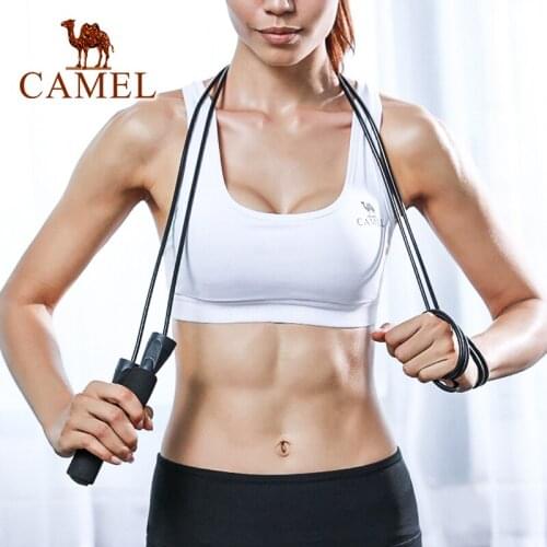 CAMEL Children Skipping Rope Adult Entrance Examination Professional Rope PVC Fitness Shaping Ropes Portable Fitness Equipment