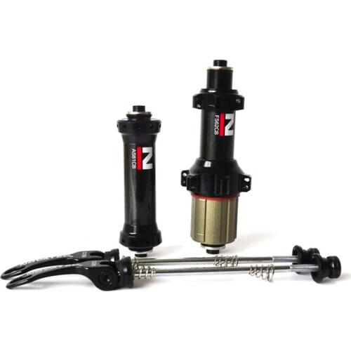 Taiwan Novatec AS61CB FS62CB Road Carbon 20H 24H Bicycle Hub 11S Super Light 100mm 130mm Front 2 And Rear 4 Bearings