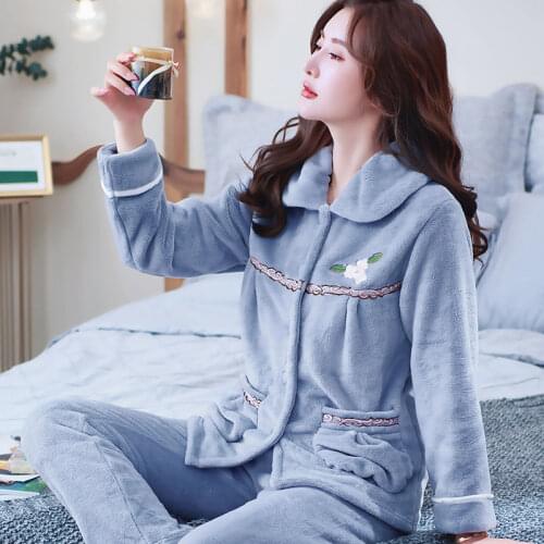 VWBQNZ Women's Long Sleeve Pajamas