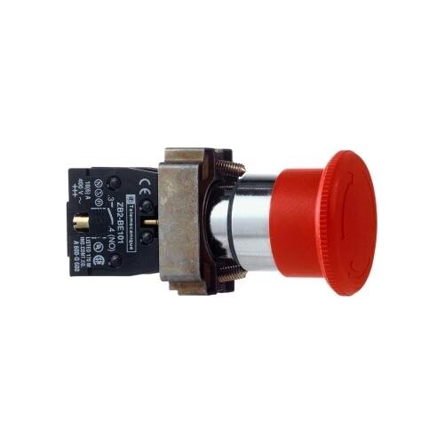 XB2BS turn the reset emergency stop button XB2BS542C XB2BS542 = ZB2BS54C + ZB2BZ102C