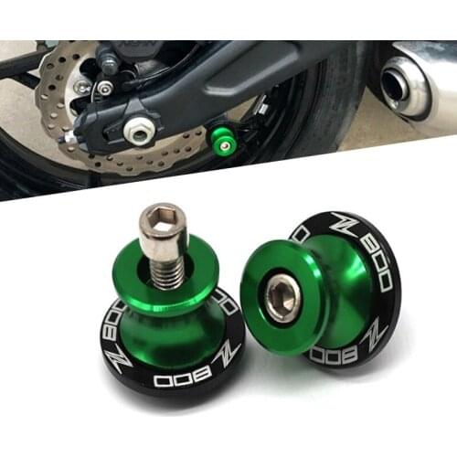 Motorcycle aluminum alloy bracket parts swing arm spool slider 8mm bracket screw for Kawasaki Z800 Z 800 z800 Z800 2012-2016