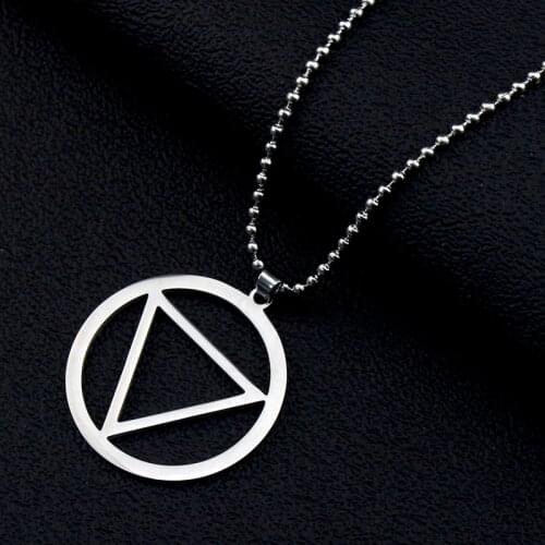 Akatsuki Hidan Necklace Ninja Jashin Symbol Trinity Christianity Catholicism Pendant Religion Amulet New Anime Jewelry Wholesale