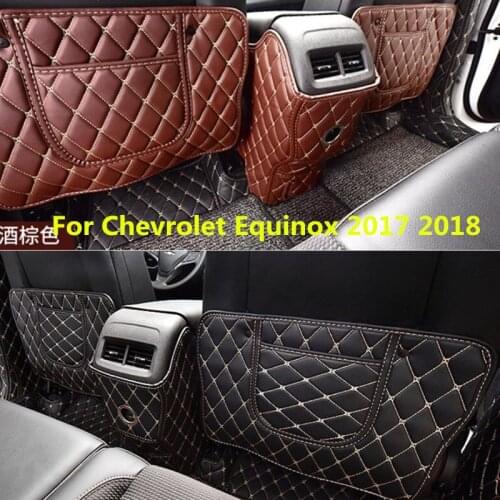 Car Styling Auto Interior Seat Protector Side Edge Protection Pad Sticker Anti-kick Mat For Chevrolet Equinox 2017 2018