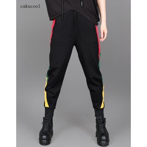 Cakucool 2020 spring feet show thin female Harlan pants trousers casual sports pants large size down pants trend female