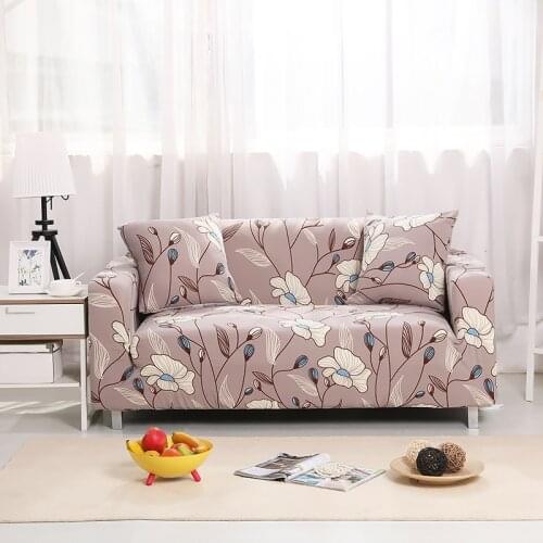 Blue/Pink/red/black/purple Color Solid Sofa Cover Spandex Modern Elastic Polyester Couch Slipcover Chair Furniture Protector