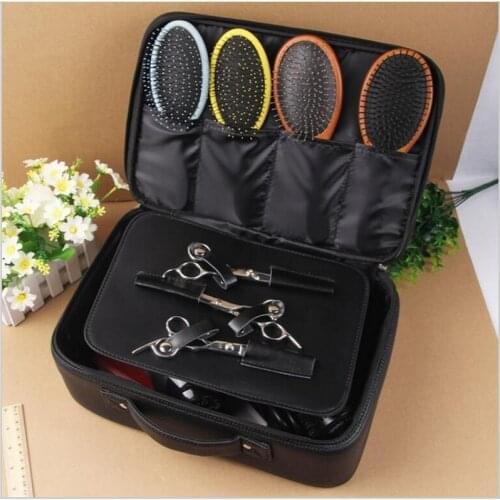 PU Leather Barber Hairdressing Electric Hair scissors bag Hair Clipper tool case Can Hold Hair Dryer bags