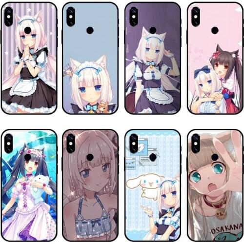 Nekopara Chocola Vanilla cat girl Phone Case For Xiaomi Redmi note 7 8 9 pro 8T 9A 9S Mi Note 10 Lite pro