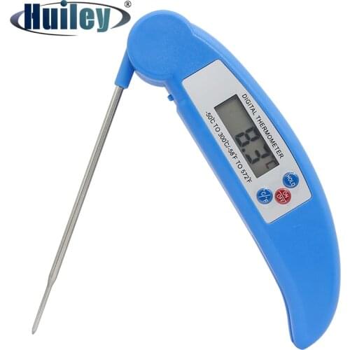 Cooking Digital Thermometer Instant Read Meat Food Probe Fast Accurate Foldable Grill BBQ Barbecue Kitchen Temperature Meter