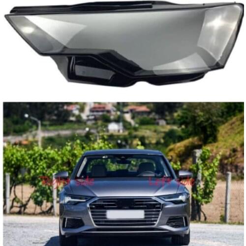 For Audi A6 C8 2019 2020 Car Headlight cover Headlamp Lens Auto Shell Cover