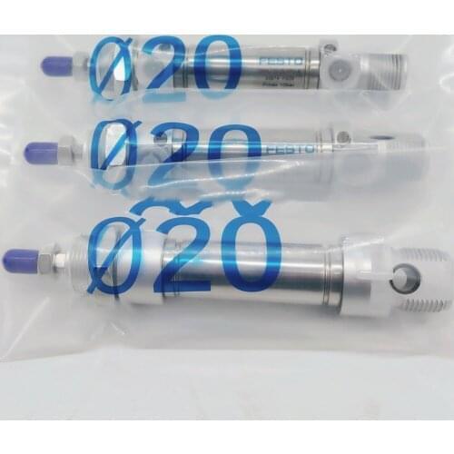 FESTO pneumatic CYLINDER DSNU SERIES DSNU-32-50-P-A DSNU-25-10-P-A DSNU-20-80-P-A DSNU-20-60-P-A DSNU-25-20-PPV-A DSNU-25-80-PPV