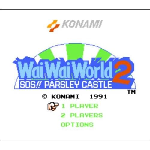 Wai Wai World 2 English Game Cartridge for NES/FC Console