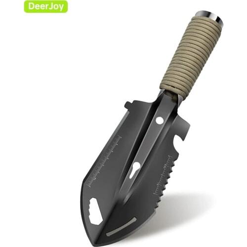 Camping Trowel Garden Shovel Backpacking Hiking Multi-Tool Lightweight Hand Shovel Stainless Steel Compact Potty Trowel for Dig