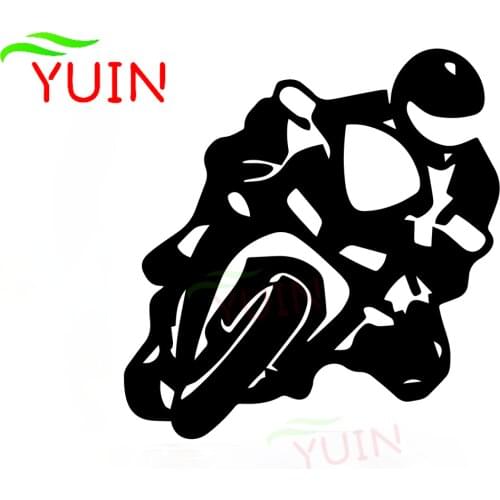 Rider Whole Car Sticker Sports Fashion Personalized PVC Window Bumper Decorative Accessories High Quality Waterproof Decal