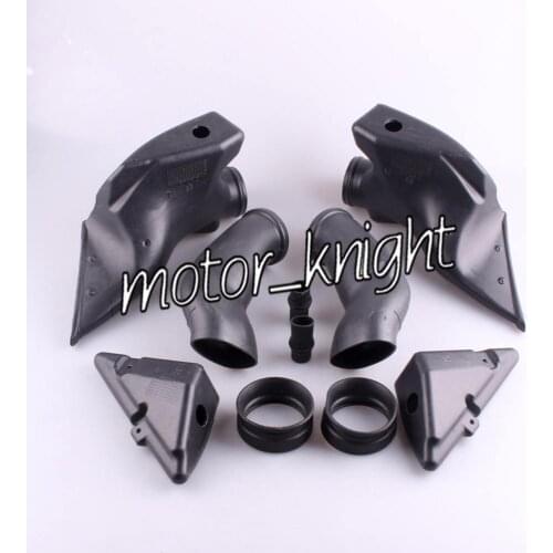 New ABS Plastic Ram Air Intake Tube Duct For Honda CBR 600 RR F5 2005 2006 Black