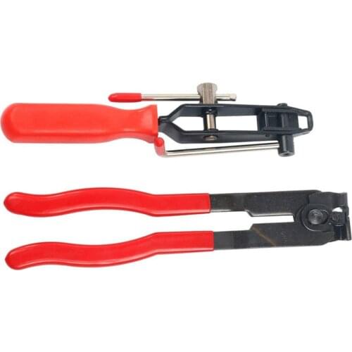 New 2Pcs Automobile CV Joint Boot Clamps Pliers Car Banding Tool Dust Jacket Bundle Clamp Clamp Tool Set Household Products