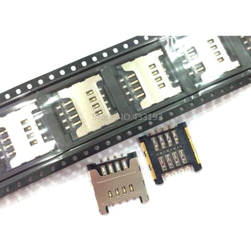 Original 8P Sim Card Reader connector port For Huawei Y625 Y625-U32 Honor 3C HOL t00 U00 T10 U10 8P connector