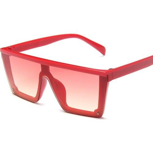 Classic Square Square Kids Sunglasses Girls Boys Colorful Mirror Children Sunglass Gradient Pink Lens Child Sun Glasses UV400