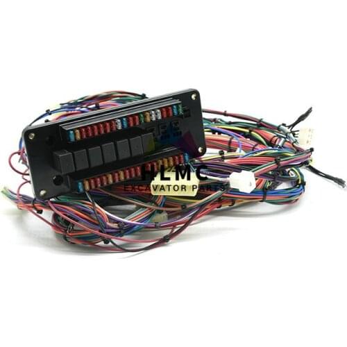 High temperature resistant universal excavator cab wiring harness for CAT E320D 259-5296