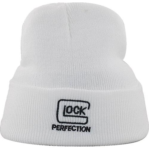 Explosion Glock shooting sports knitted hat cotton embroidery Tactical GLOCK beanie hats outdoor fashion ski cap unisex