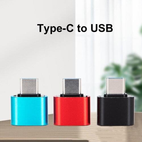 Charger Adapter Charging Data Transmission Mini Type-c to USB Female Converter for Mobile Phone