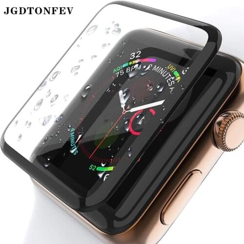 3D Full Cover screen protector For Apple watch 5 4 38/40MM 42/44MM Not Tempered glass Screen protector film for Iwatch 4/5/6/SE