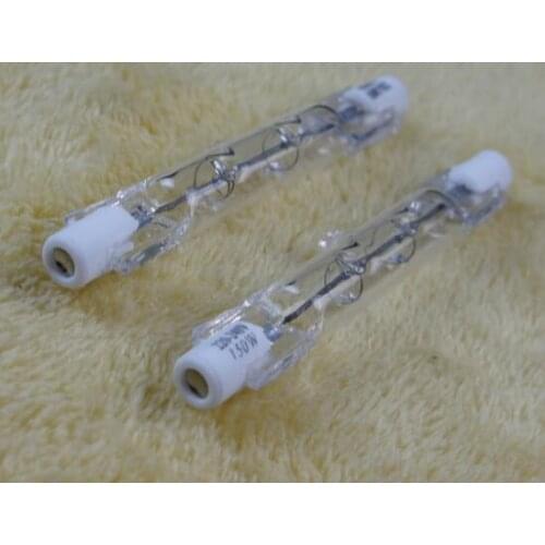 10pcs J78 J118 R7s Halogen Bulb 150W 500W Halogen Lamp 78mm 118mm Double Ended Linear R7s Halogen Light Bulb Warm White AC 220V