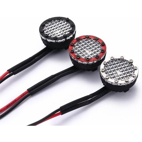 4pcs/set Round Spotlights Bright Car Roof Light Lamp for 1/10 Axial SCX10 III JEEP Wrangler TRX4 TRX6 RC Car Modification Parts