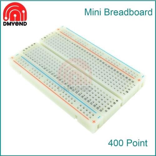 400 Point Mini Breadboard Solderless PCB Breadboard Mini Universal Test Protoboard MB102 Bread Board for Bus Test Circuit Board