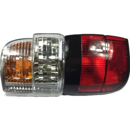 Crystal style 1990-2000 Car rear tail light assembly for HIACE MINI BUS pair sell