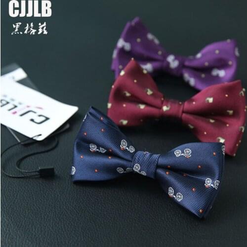 2pcs Lovely Children Bow Tie Boys Girls Baby Butterfly Cartoon Dots Cravat Student Activities Stage Performances 0-12years Old