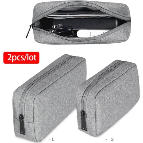 Travel Cosmetics Storage Bag Digital USB Earphone Small Item Storage Organizer Bags Case