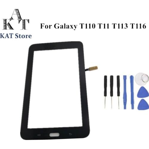 KAT For Samsung Galaxy Tab 3 Lite 7.0 SM-T110 T111 T113 T114 T113NU T116 Touch Screen Glass Digitizer LCD Display Replacement