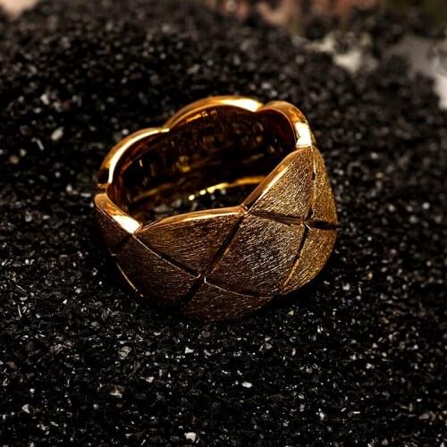 TIRIM Luxury Textured Ring for Women Party Cubic Zirconia Charm Vintage Finger Rings Retro Portland кольца CZ кольцо женское