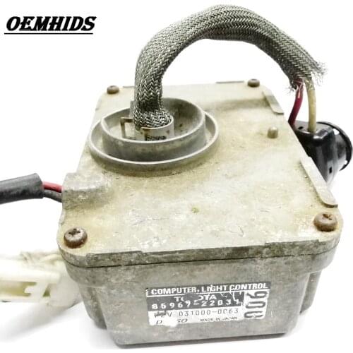 Computer Light Control 85967-22031 D2S D2R HID Ballast OEM Xenon Original Used 8596722031 031000-0063 Headlight Module