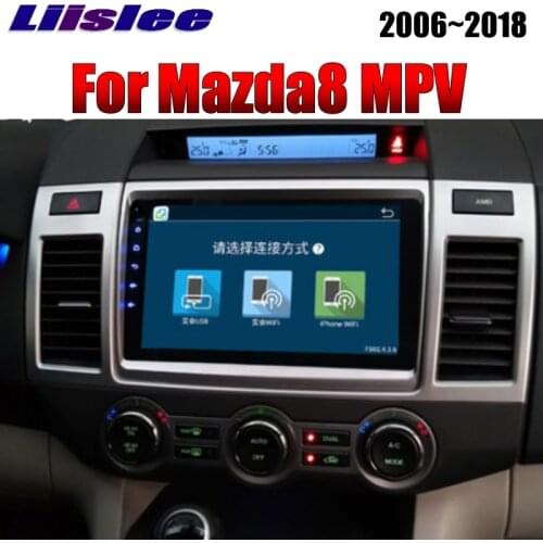 LiisLee For Mazda MPV LY For Mazda8 2006~2018 Car Multimedia TV DVD GPS Audio Hi-Fi Radio Stereo Original Style Navigation NAVI