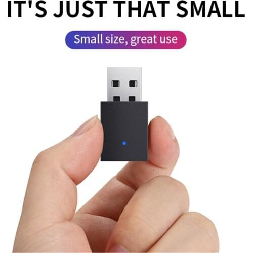 Mini USB Bluetooth 5.0 Transmitter Adapter Wireless Audio for Computer Pc Laptop Speaker Headset Bluetooth Music Receiver