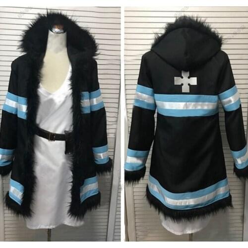 New Anime Enn Enn no Shouboutai Princess Hibana Cosplay Fire Force Costume custom made