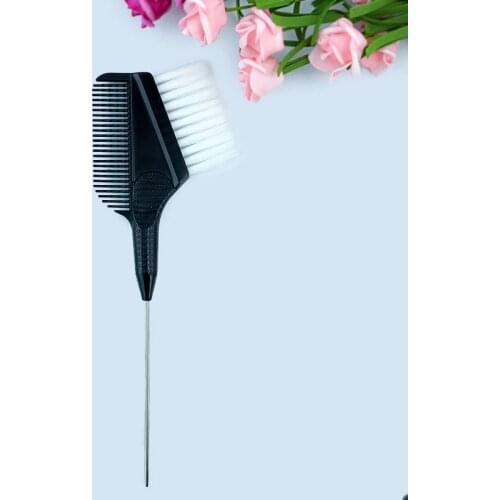 Pin Tail Hair Color Brush,Hair Coloring brush, Hair Dye Brush With Needle,Integrated hair coloring comb