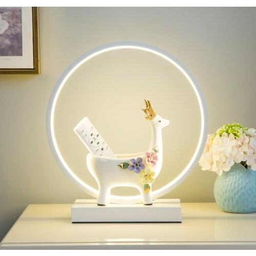 Bedroom Table Lamp Bedside Nordic Creative Ins Girly Simplicity Modern Birthday Gift Boys and Girls Room Learning Table Lamp