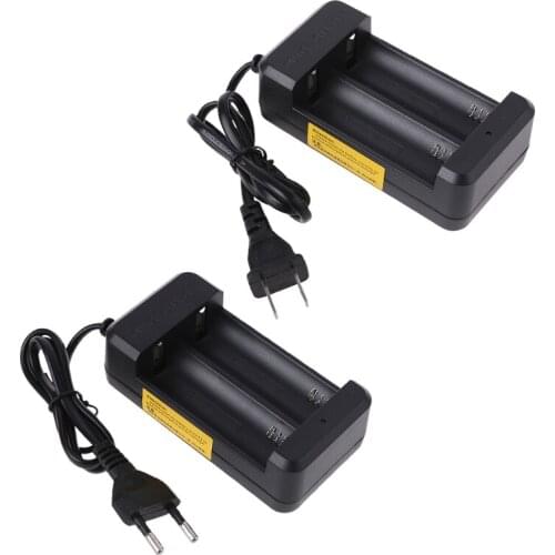 Smart Charger for rechargeable Batteries 26650 18650 Li-ion Batteries Dual Dock