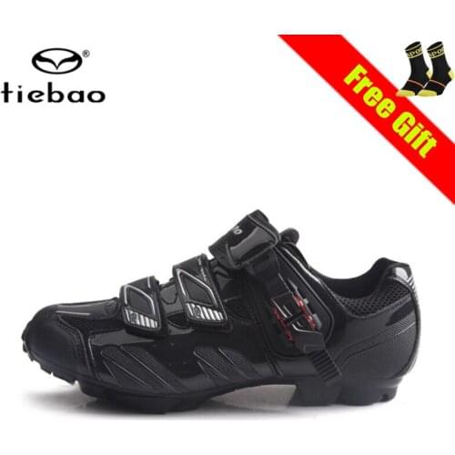 Tiebao Mountian Bike Shoes Men Women Cycling Sneakers Sapatilha Ciclismo Mtb Outdoor Self-locking Breathable Riding Bike Shoes