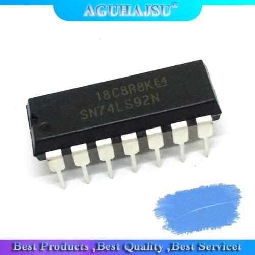 5pcs/lot 74LS92 SN74LS92N HD74LS92P DIP-14 logic IC p new original