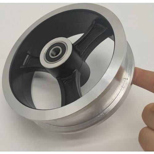 8-inch aluminum alloy wheel hub is suitable for electric scooter with 8-inch solid tyre inner groove width of about 27mm
