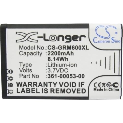 Cameron Sino 2200mah battery for GARMIN Alpha 100 handheld Montana 600 600T Camo 650T 010-11654-03 361-00053-00 batteries