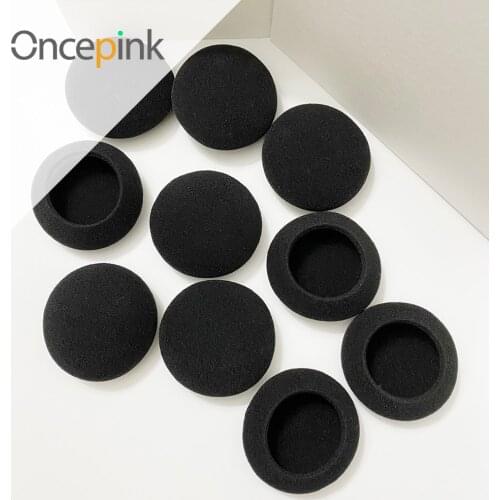 Oncepink Replacement Sponge Earpads For Plantronics Audio 310 470 628 626 Headphone Ear Cushion 5 Pairs Of Cover Repair Parts